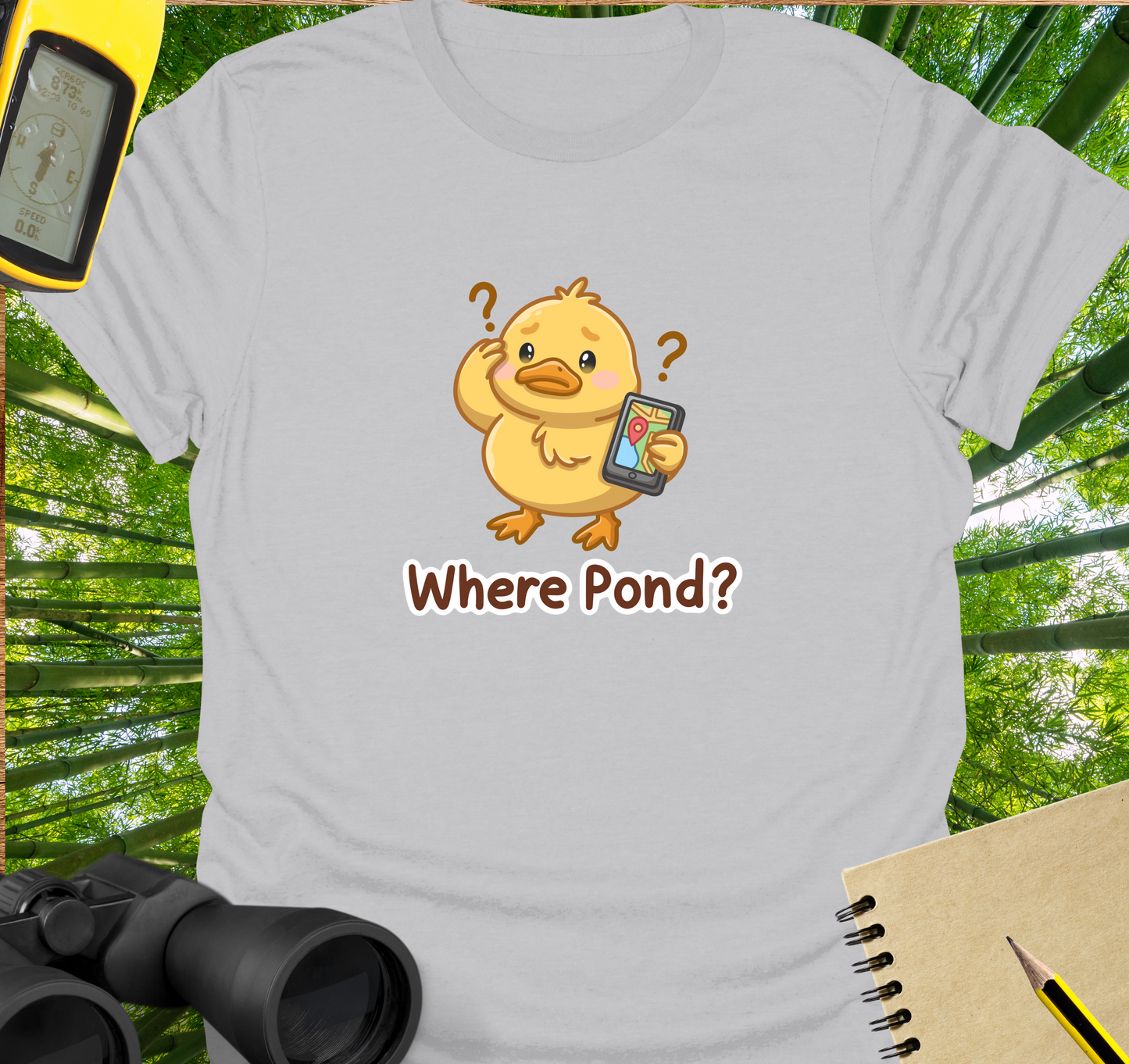 Where pond? T-shirt