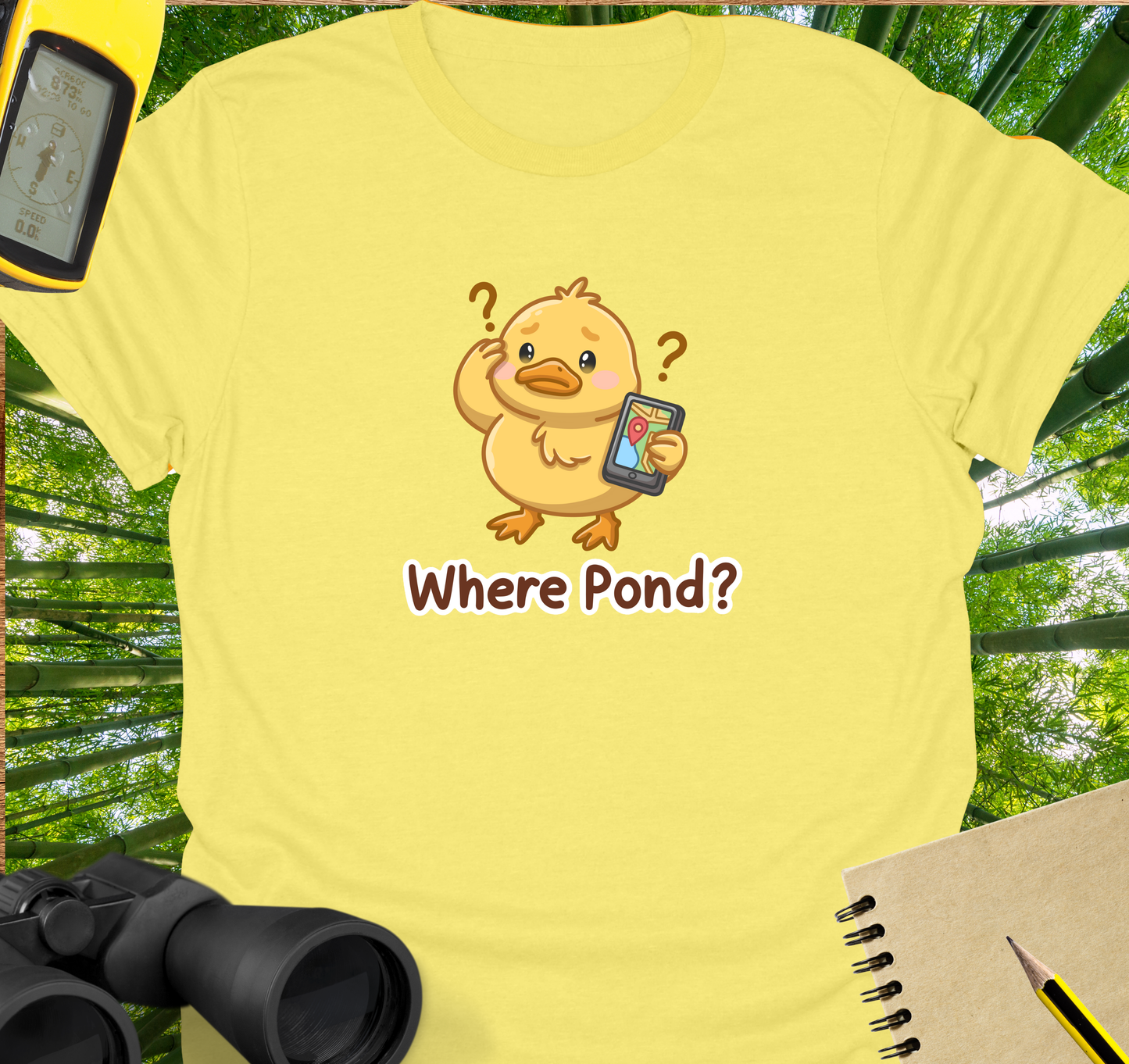 Where pond? T-shirt