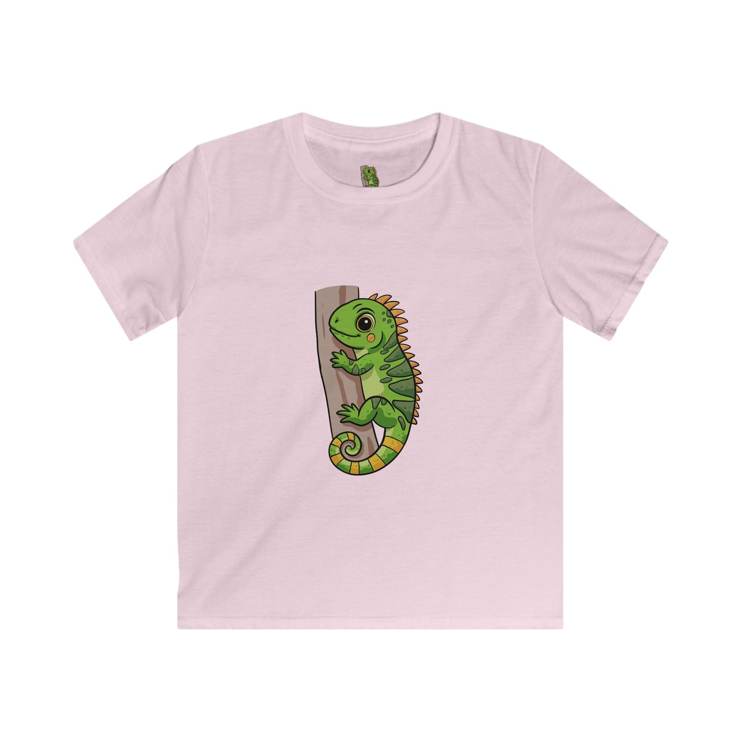Cute Iguana Kids T-shirts