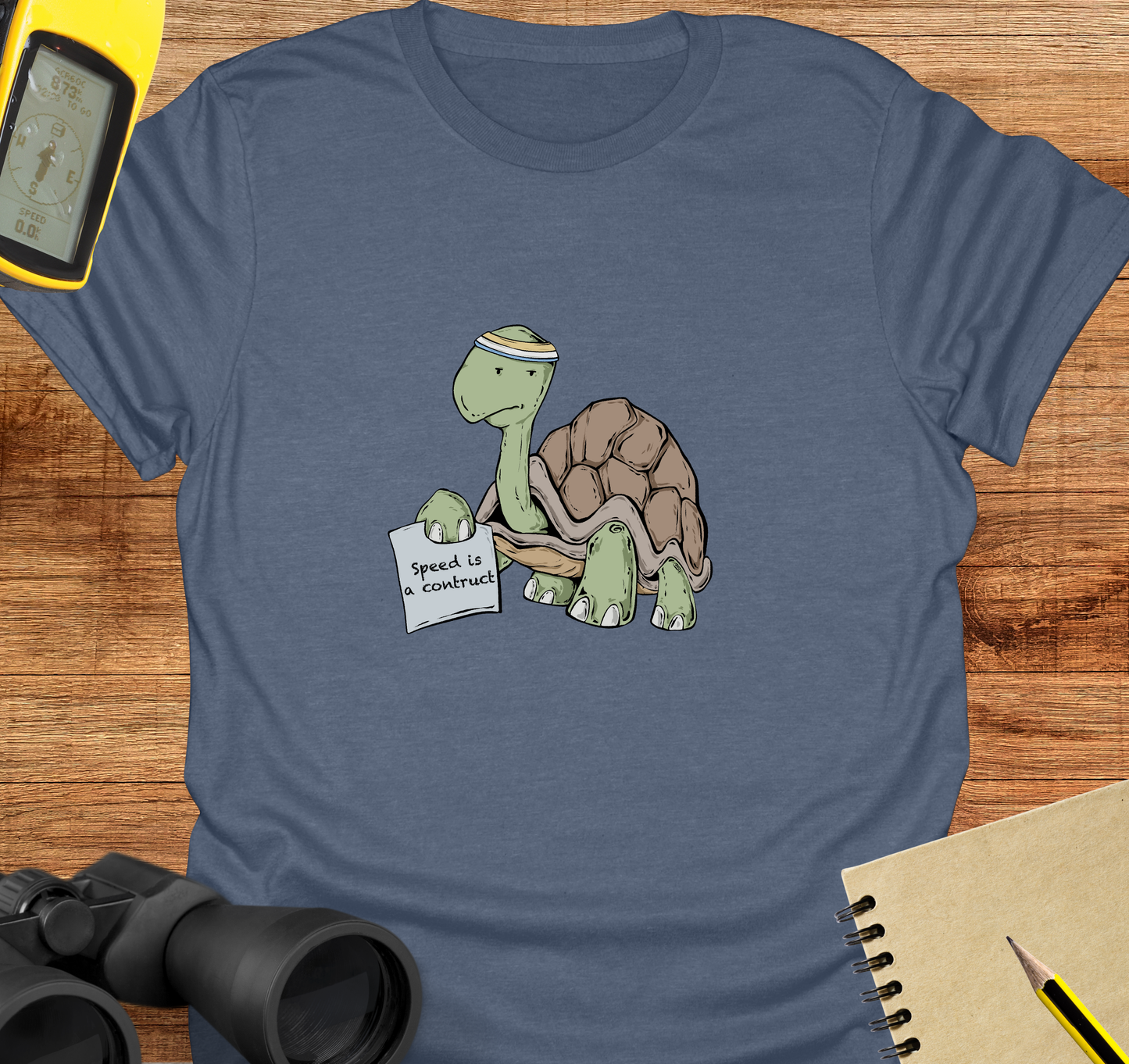 Speed is a construct T-shirt