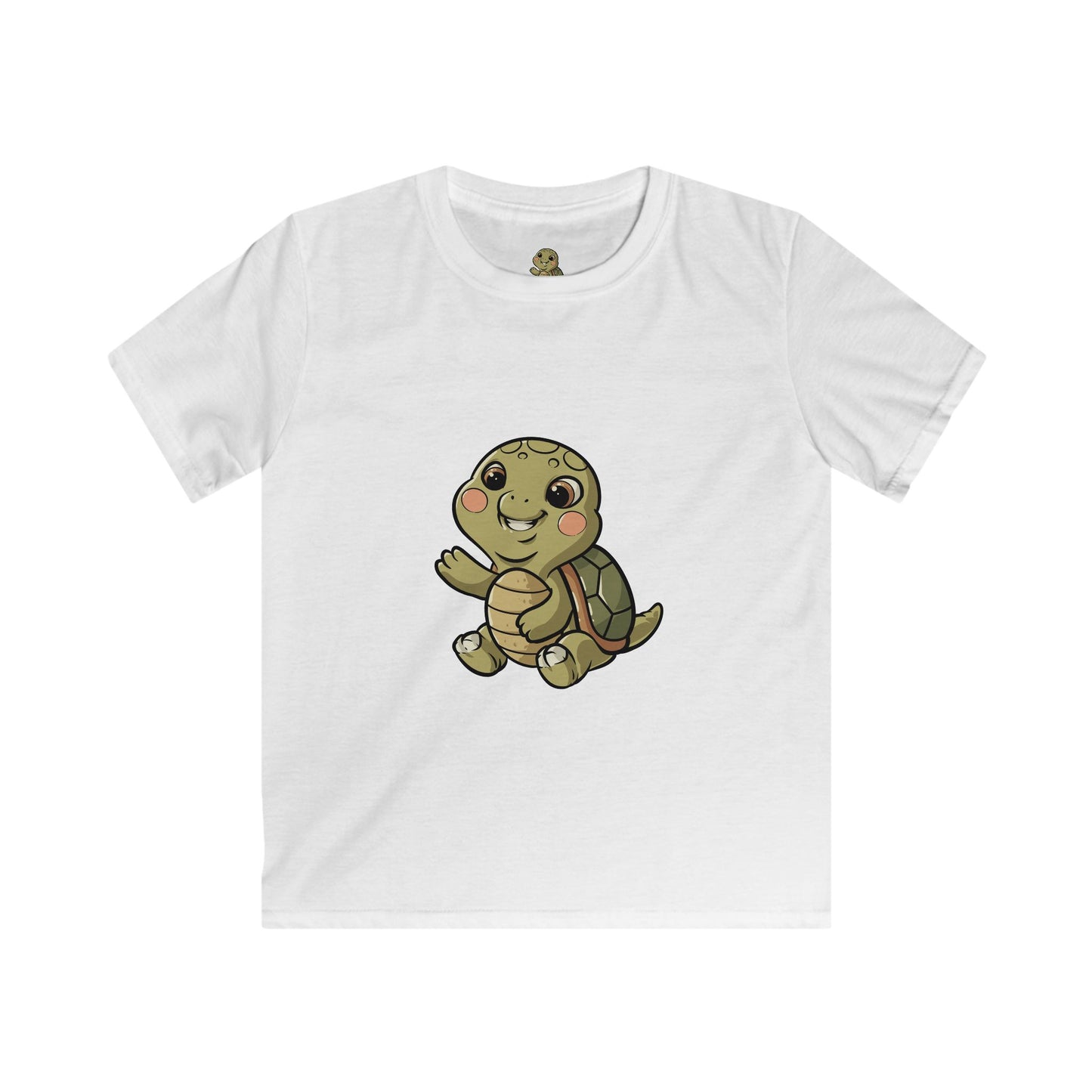 Cute happyTurtle Kids T-shirts