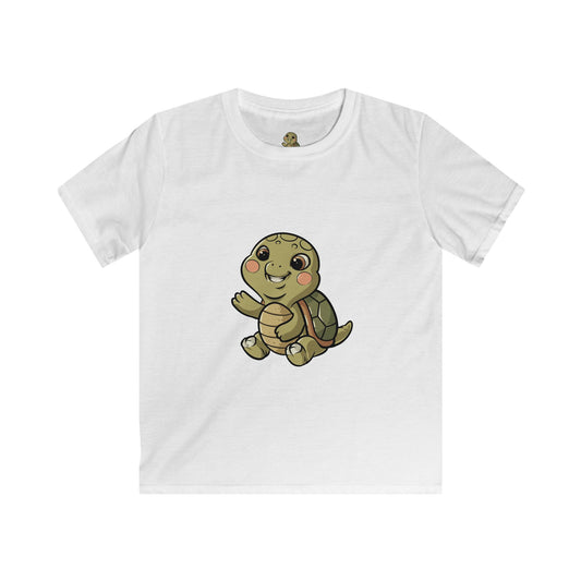 Cute happyTurtle Kids T-shirts