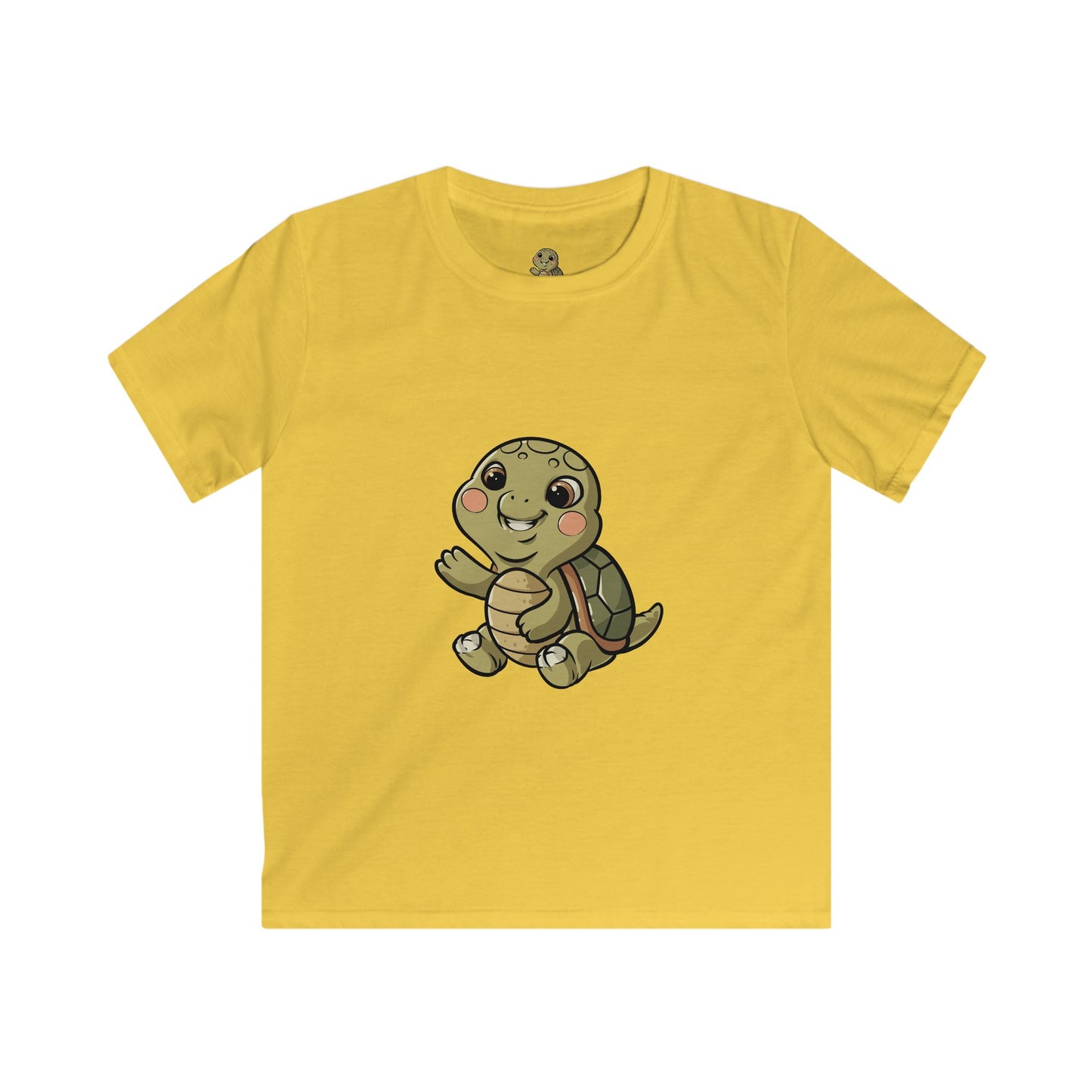 Cute happyTurtle Kids T-shirts