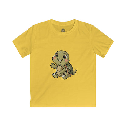 Cute happyTurtle Kids T-shirts