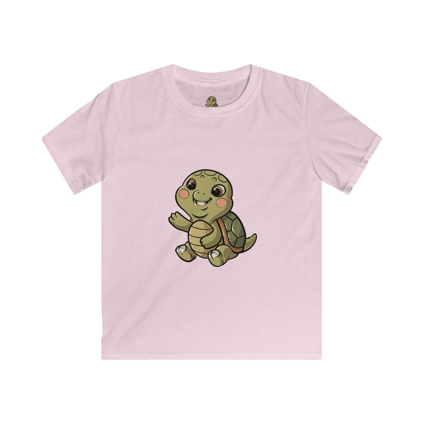Cute happyTurtle Kids T-shirts