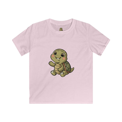 Cute happyTurtle Kids T-shirts