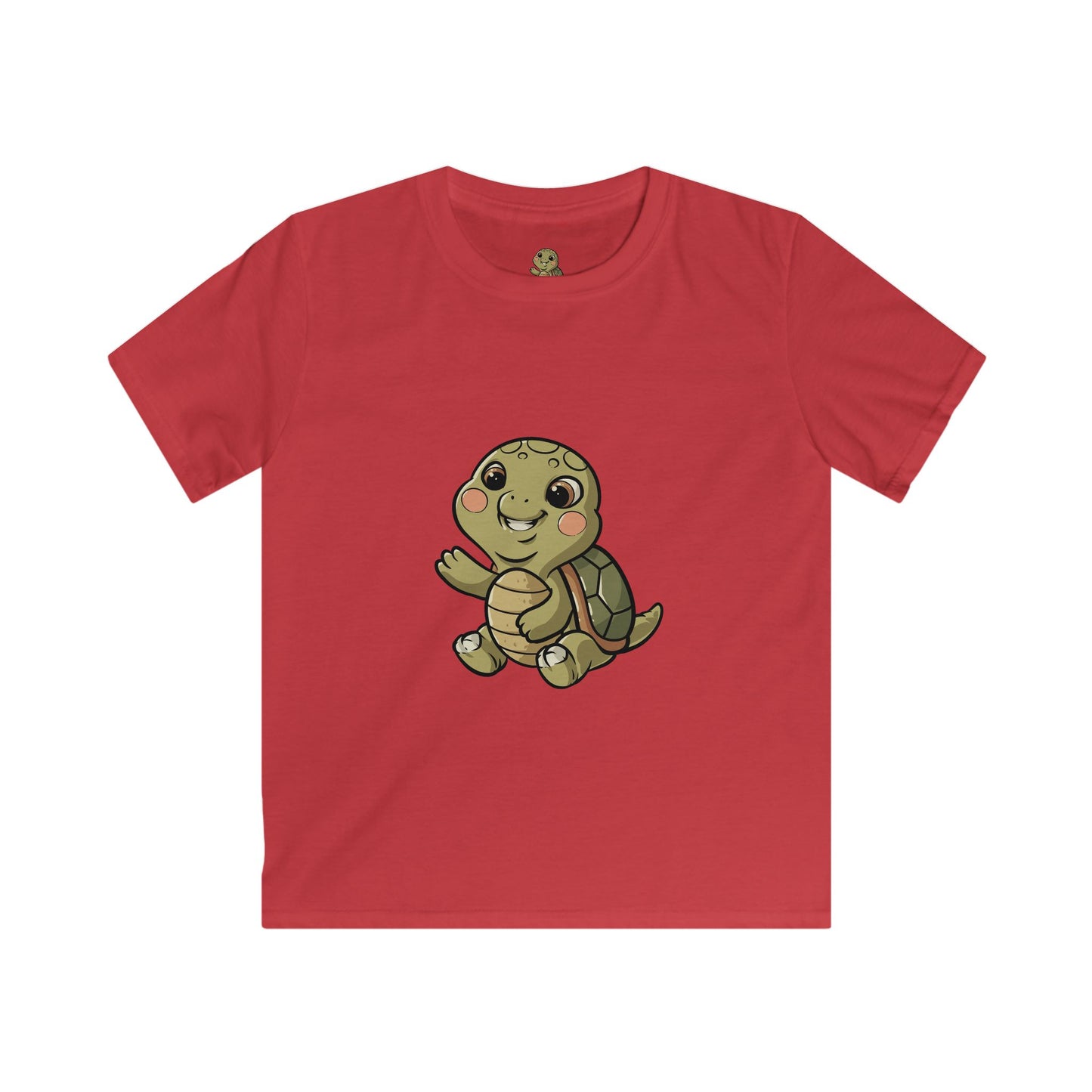 Cute happyTurtle Kids T-shirts