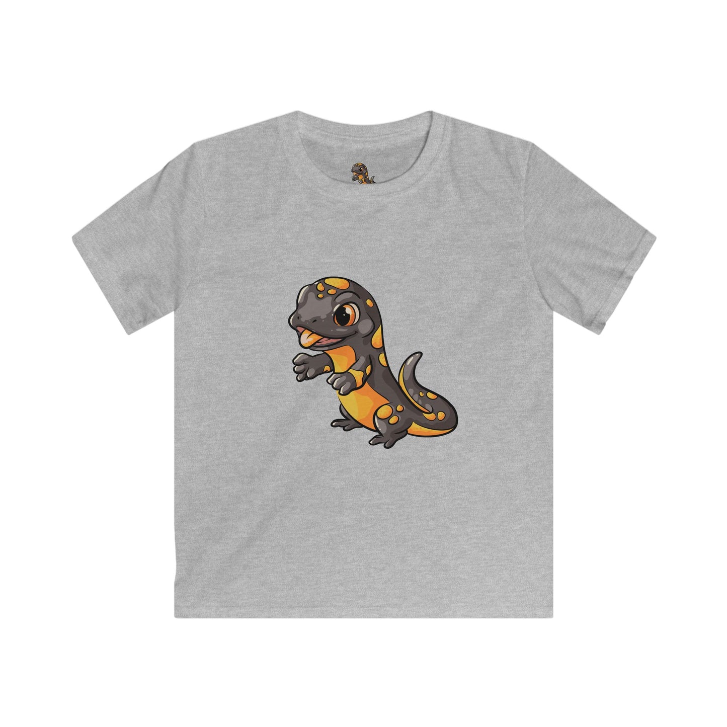 Cute Salamander Kids T-shirts