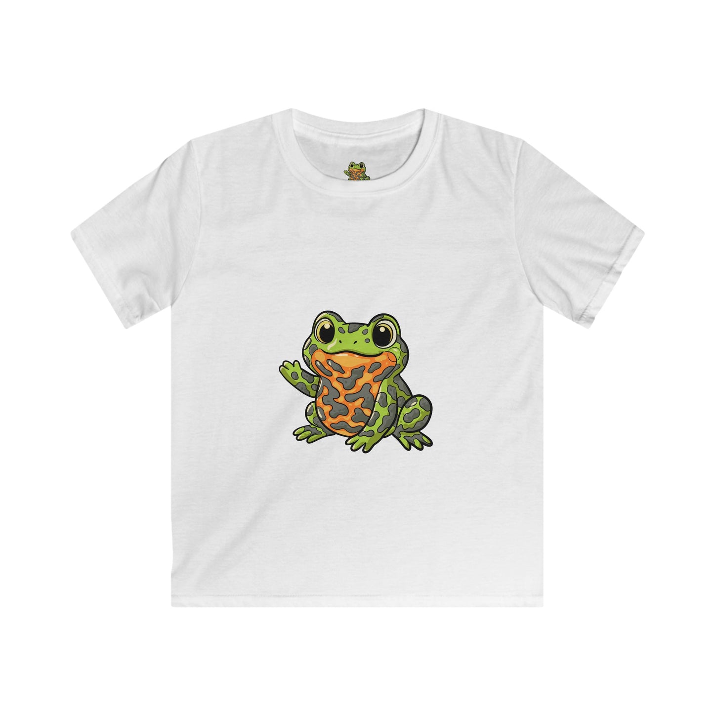 Cute Fire-Bellied Toad Kids T-shirts