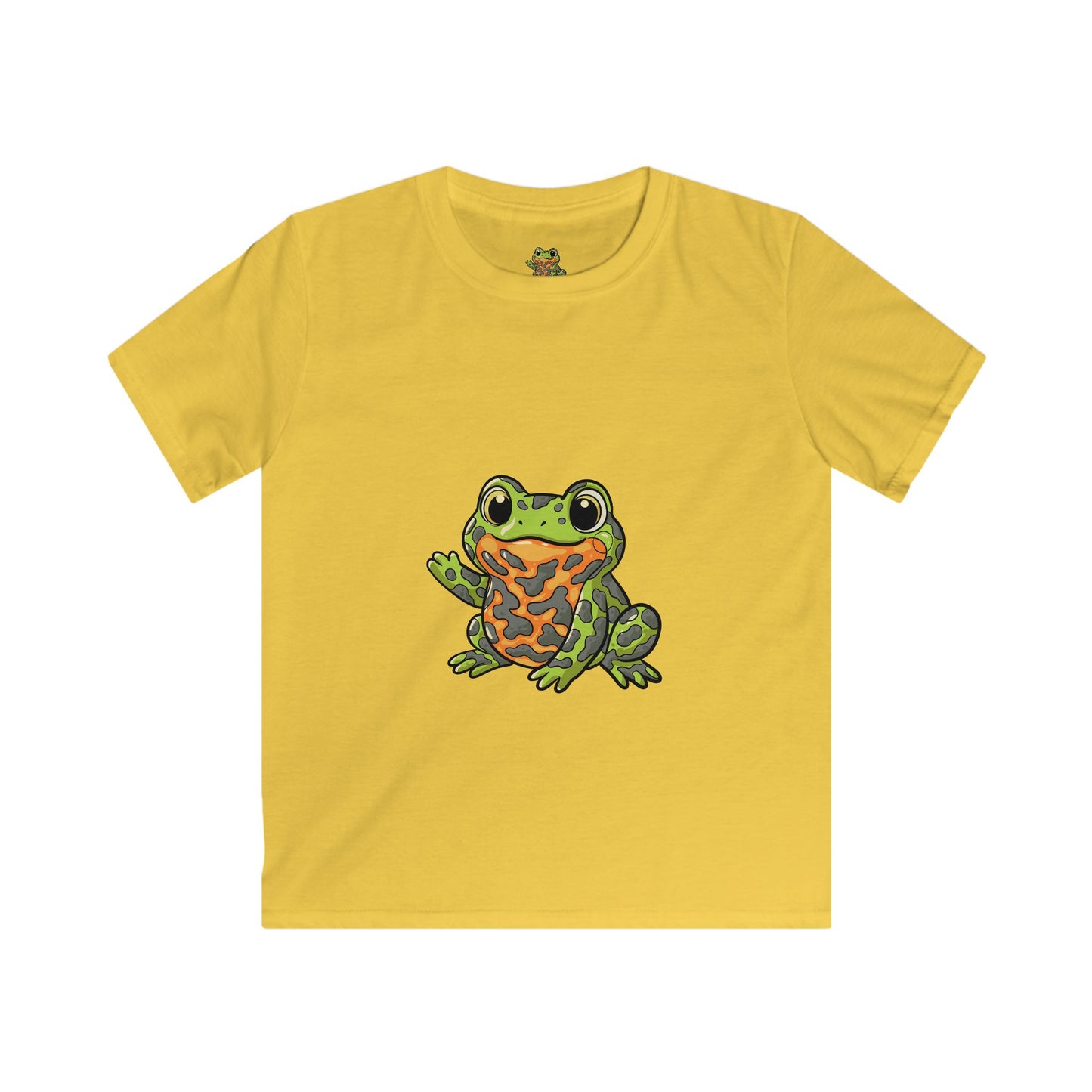 Cute Fire-Bellied Toad Kids T-shirts