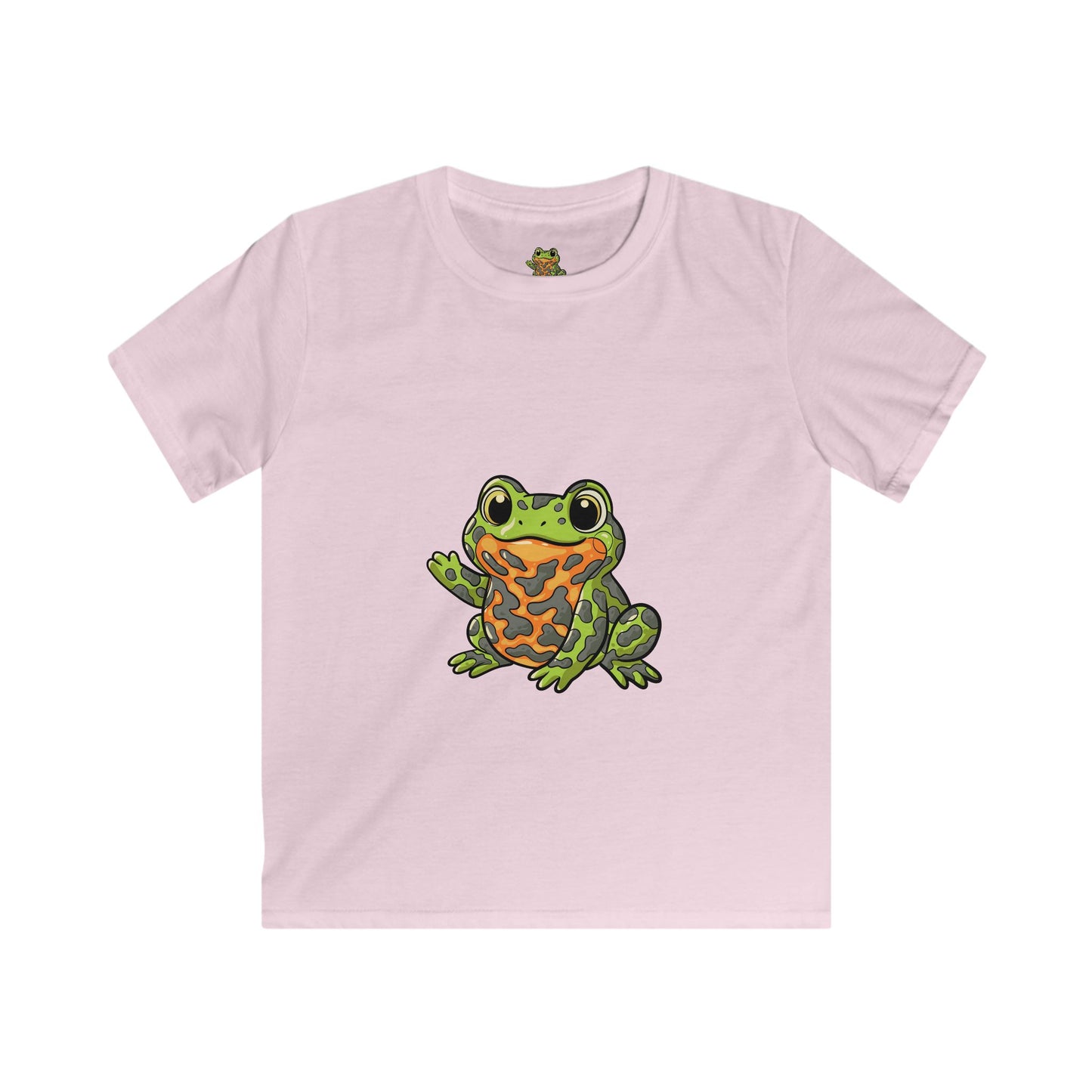 Cute Fire-Bellied Toad Kids T-shirts