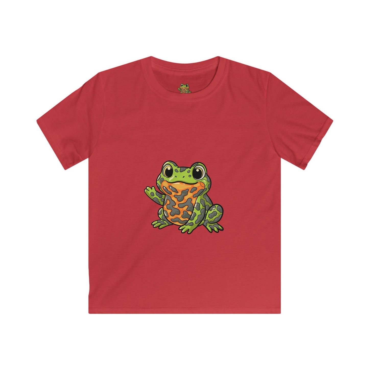 Cute Fire-Bellied Toad Kids T-shirts