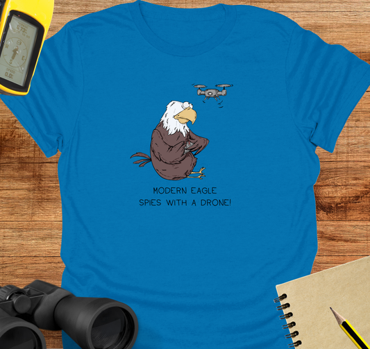 Modern eagle drone T-shirt
