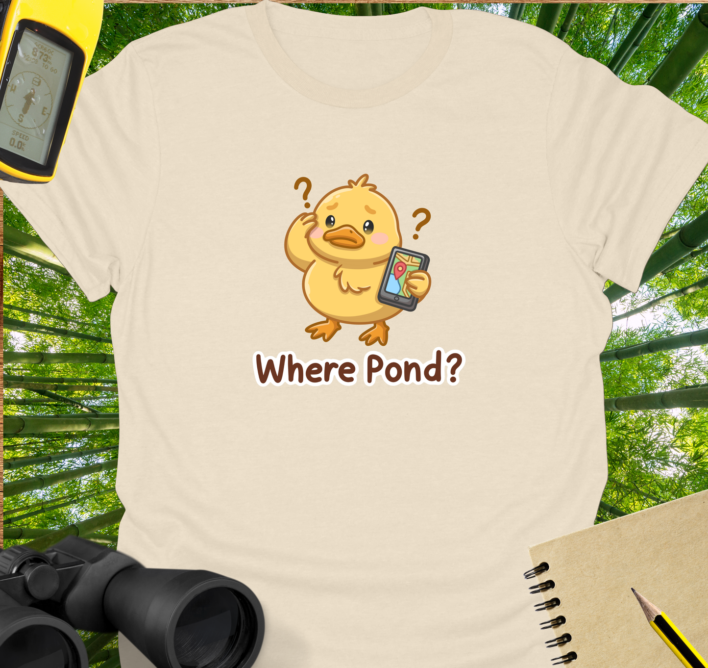 Where pond? T-shirt