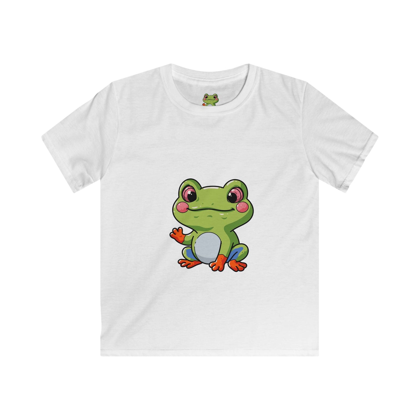 Cute Tree Frog Kids T-shirts