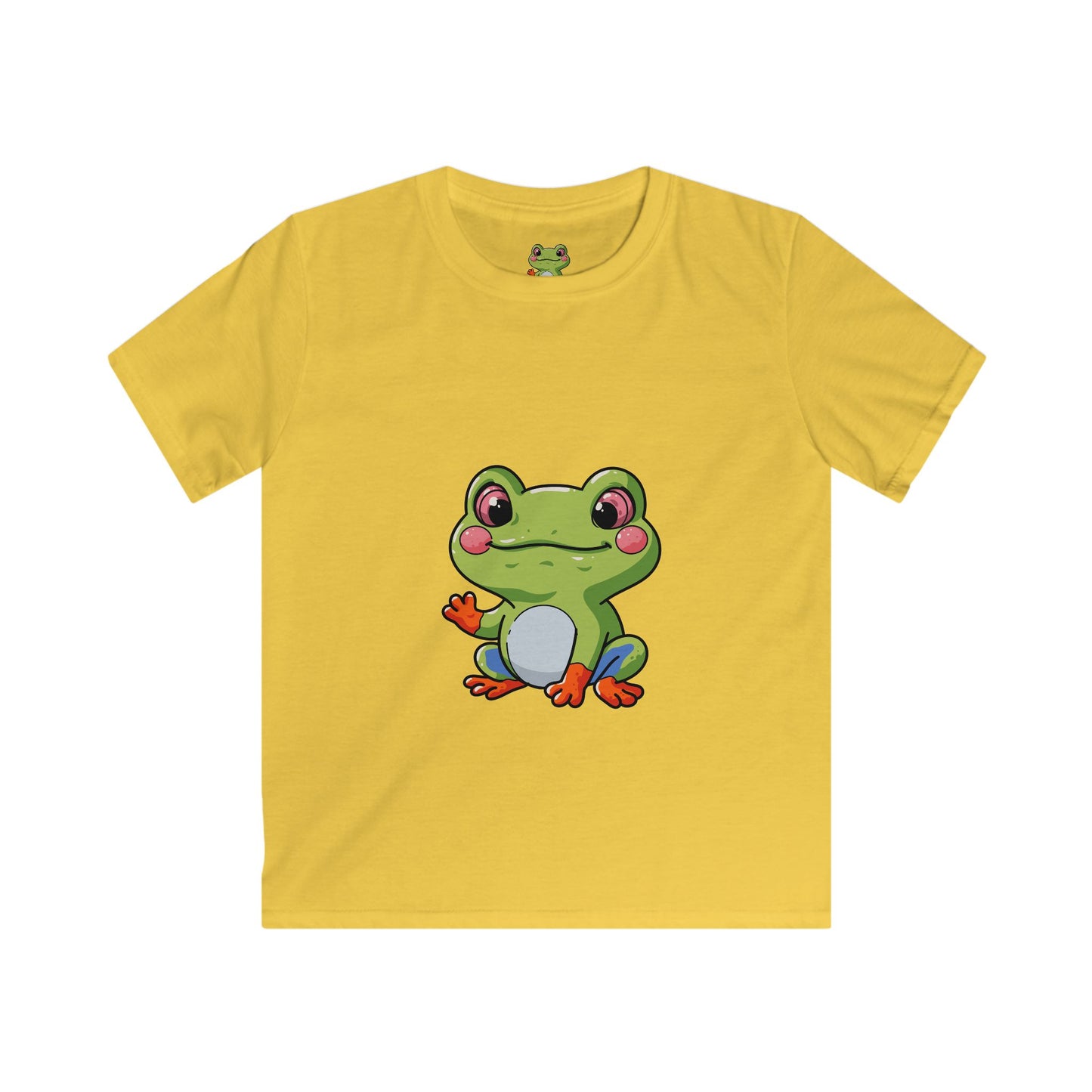 Cute Tree Frog Kids T-shirts