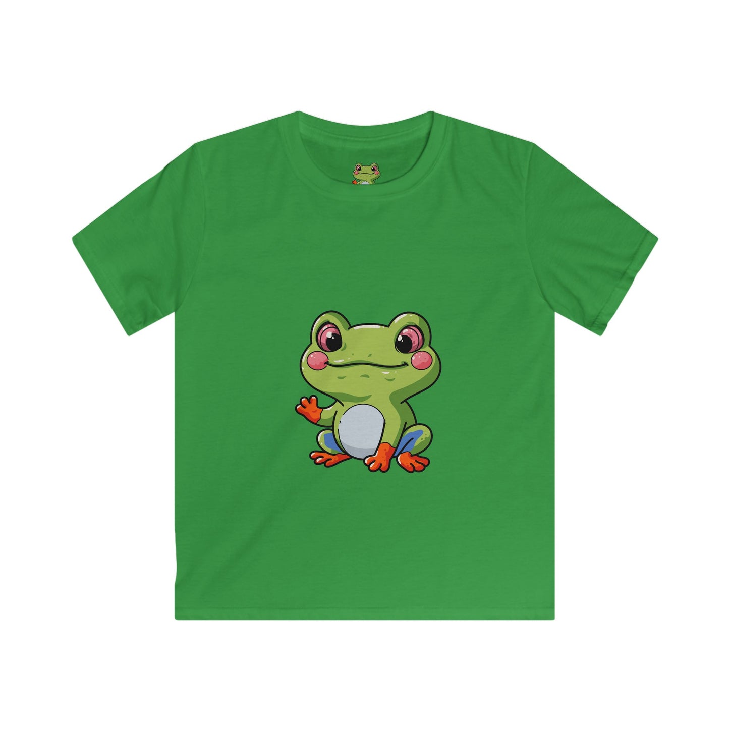 Cute Tree Frog Kids T-shirts