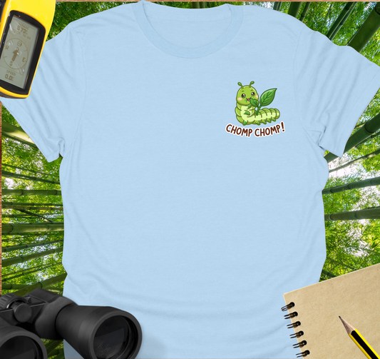 Chomp-chomp caterpillar T-shirt