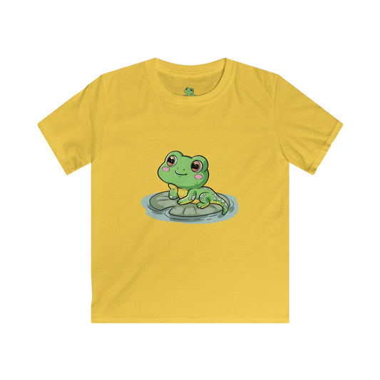 Cute Froglet Kids T-shirts