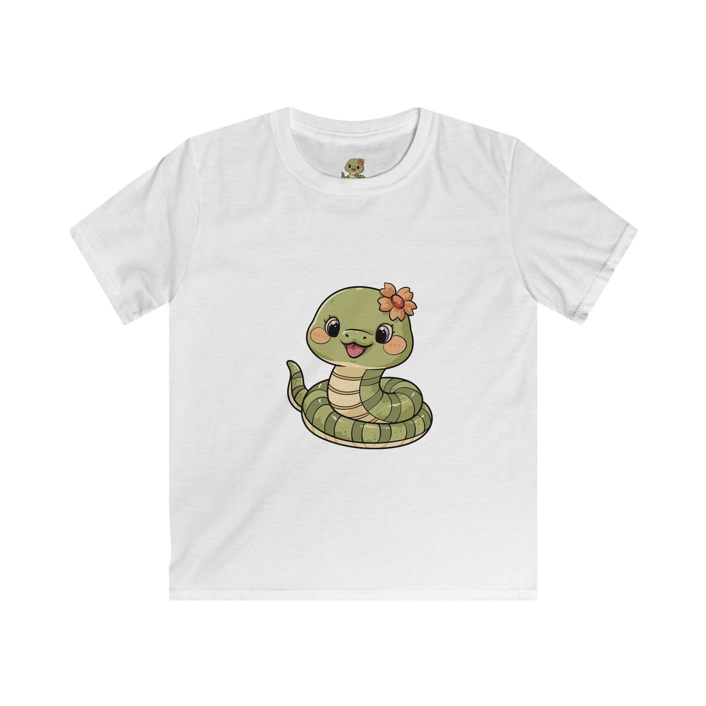 Cute Snake Kids T-shirts