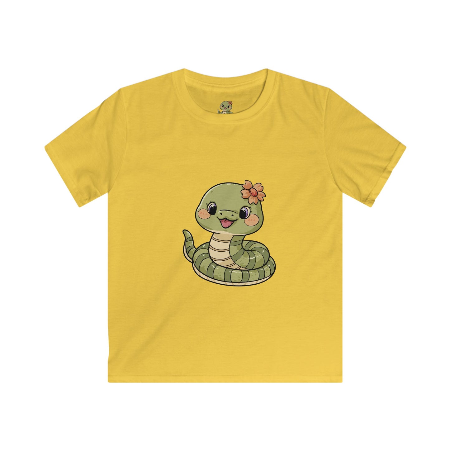 Cute Snake Kids T-shirts