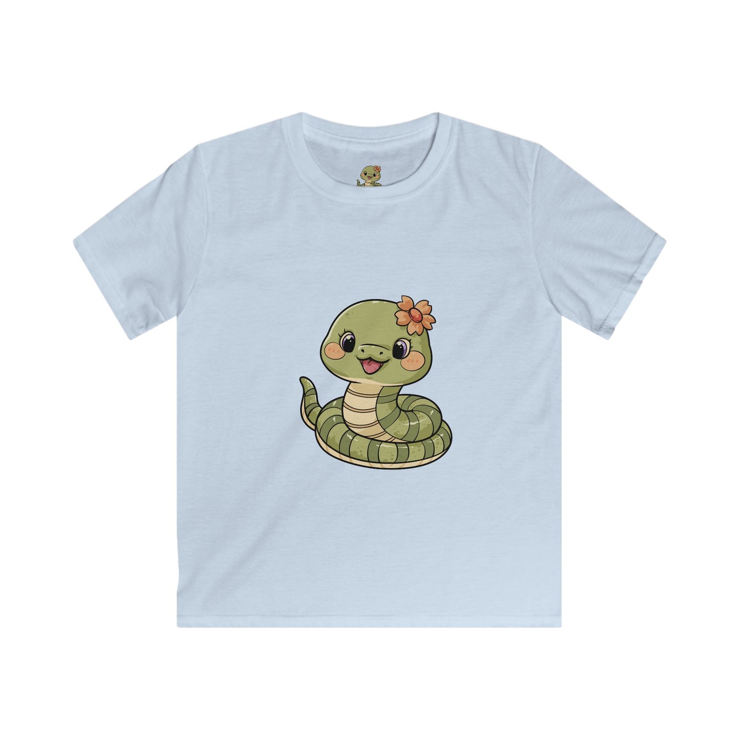 Cute Snake Kids T-shirts