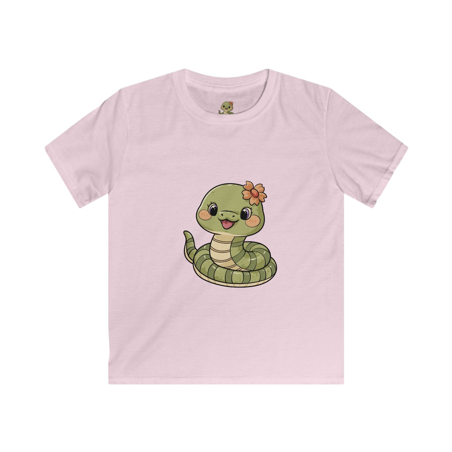 Cute Snake Kids T-shirts