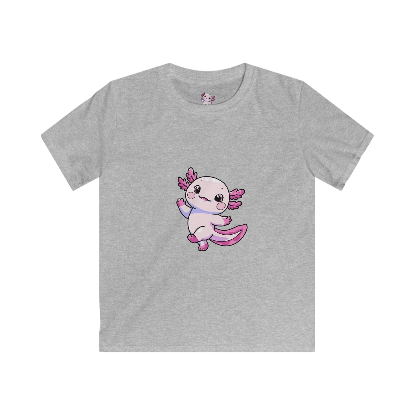 Cute Axolotl Kids T-shirts