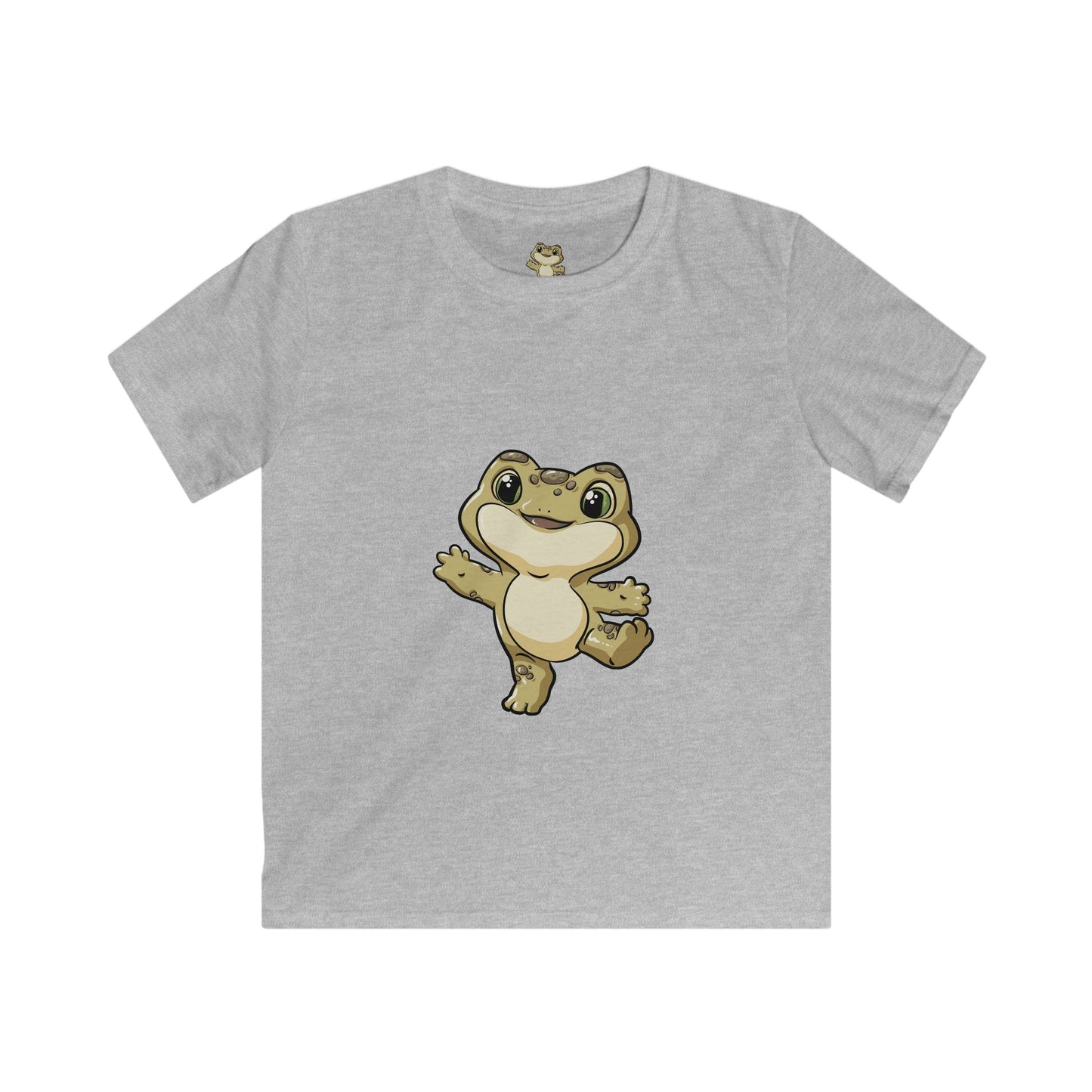 Cute happy frog Kids T-shirts