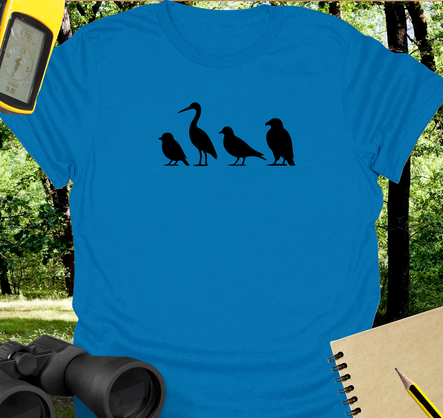 Bird silhouettes T-shirt