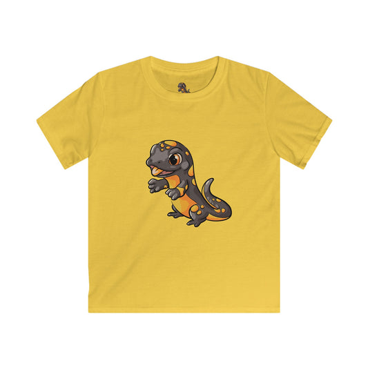 Cute Salamander Kids T-shirts