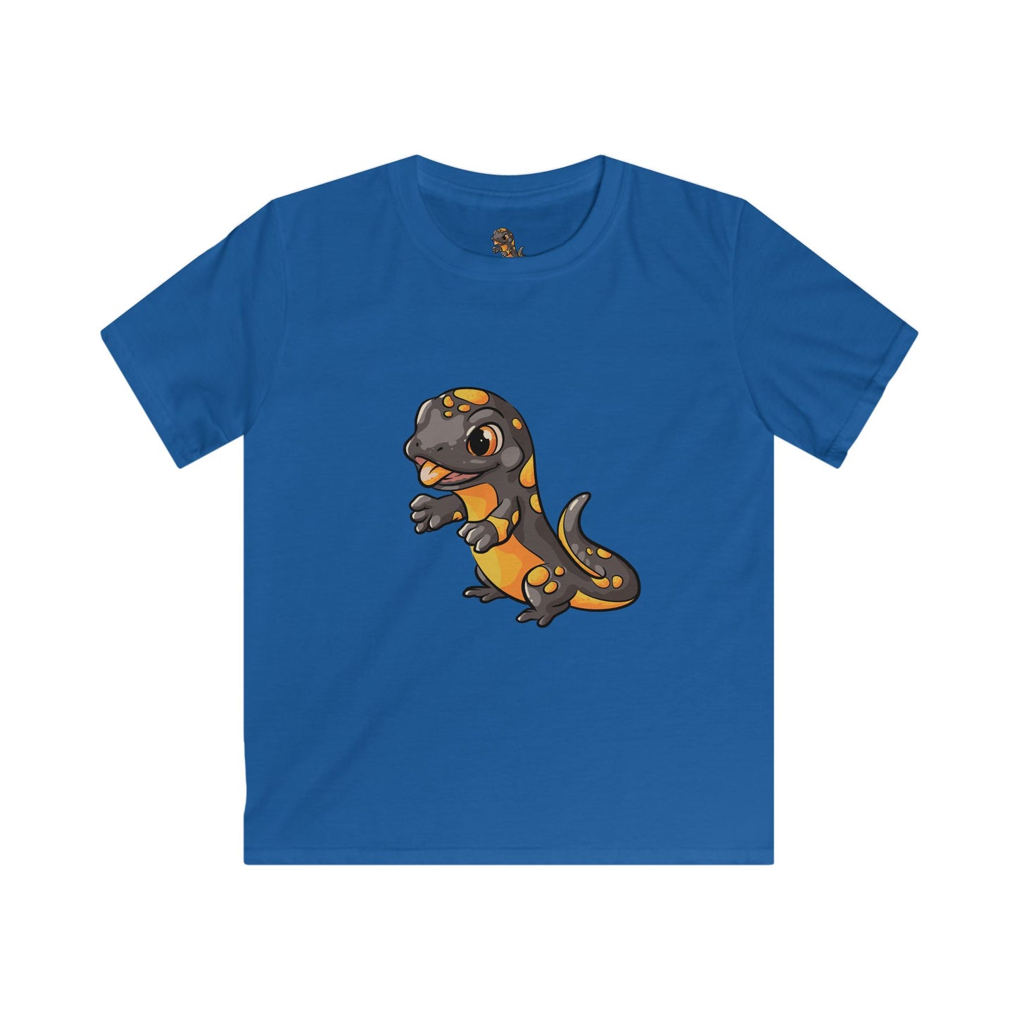 Cute Salamander Kids T-shirts