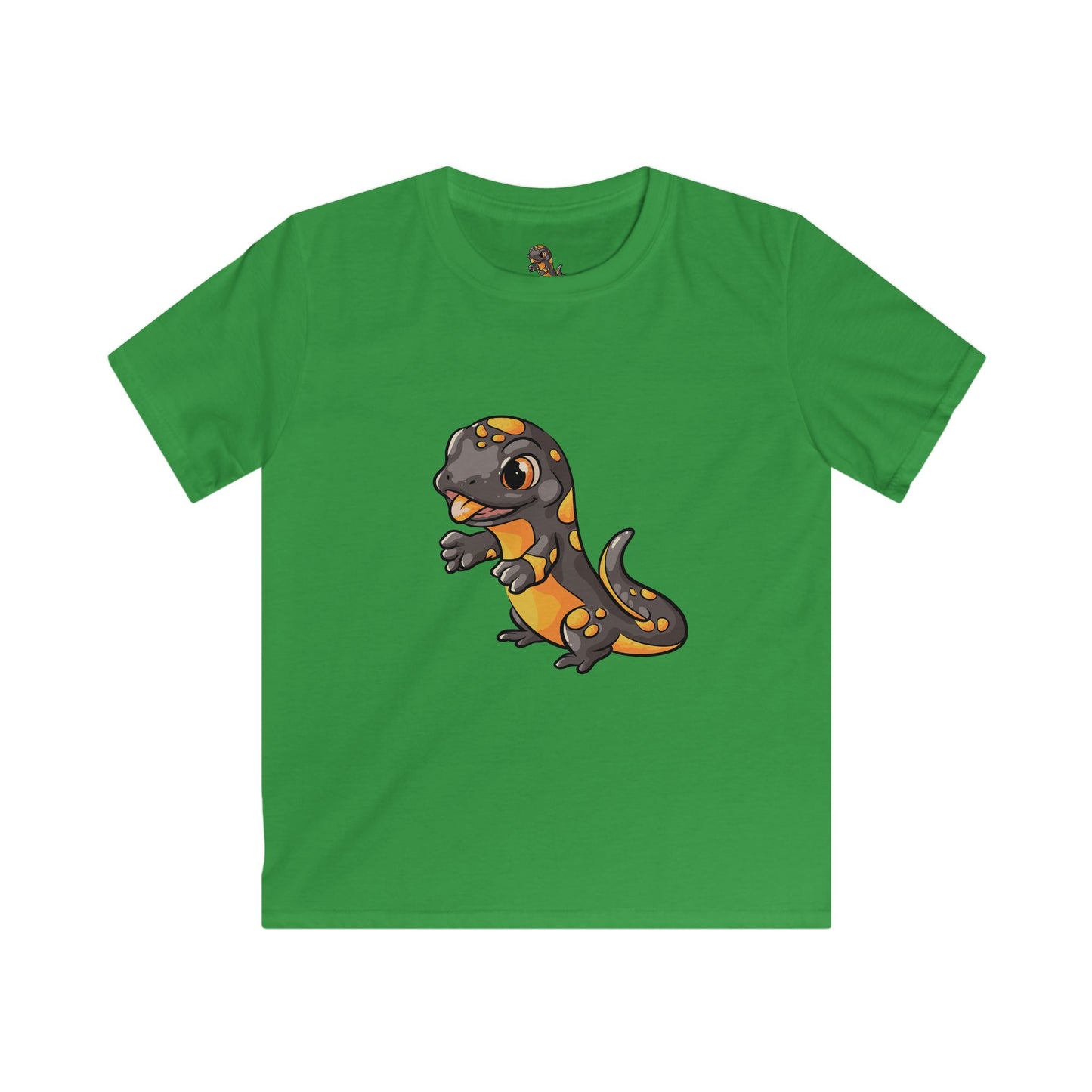 Cute Salamander Kids T-shirts