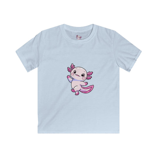 Cute Axolotl Kids T-shirts