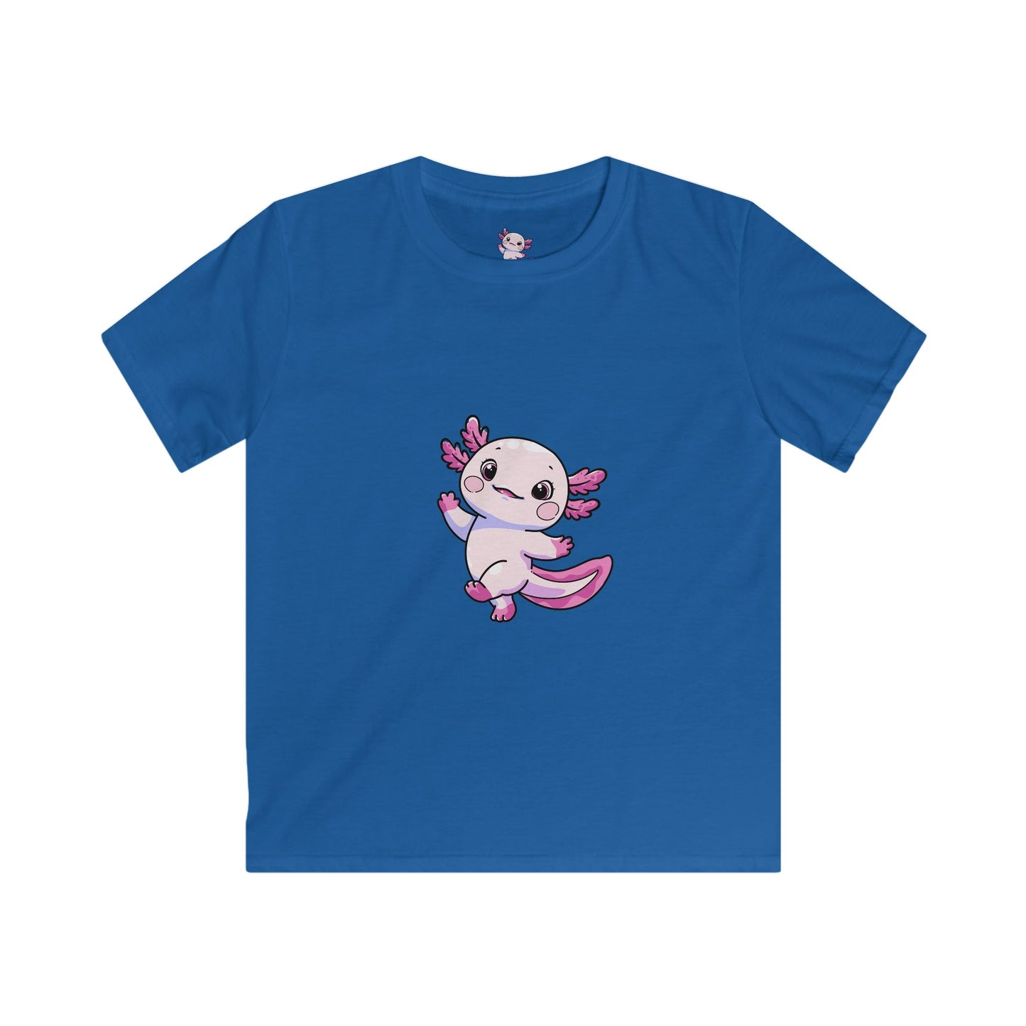 Cute Axolotl Kids T-shirts