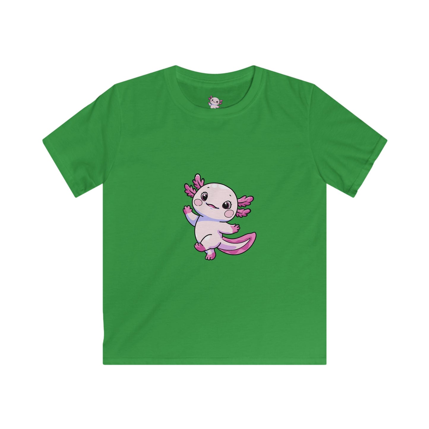 Cute Axolotl Kids T-shirts