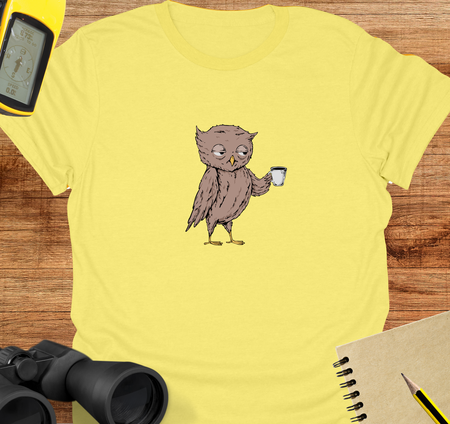 Coffee owl T-shirt