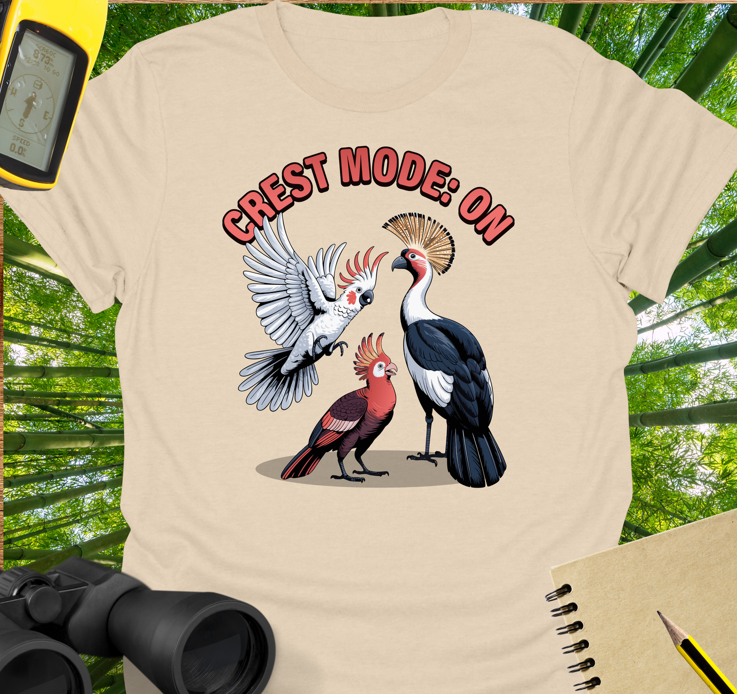 Crest mode On T-shirt