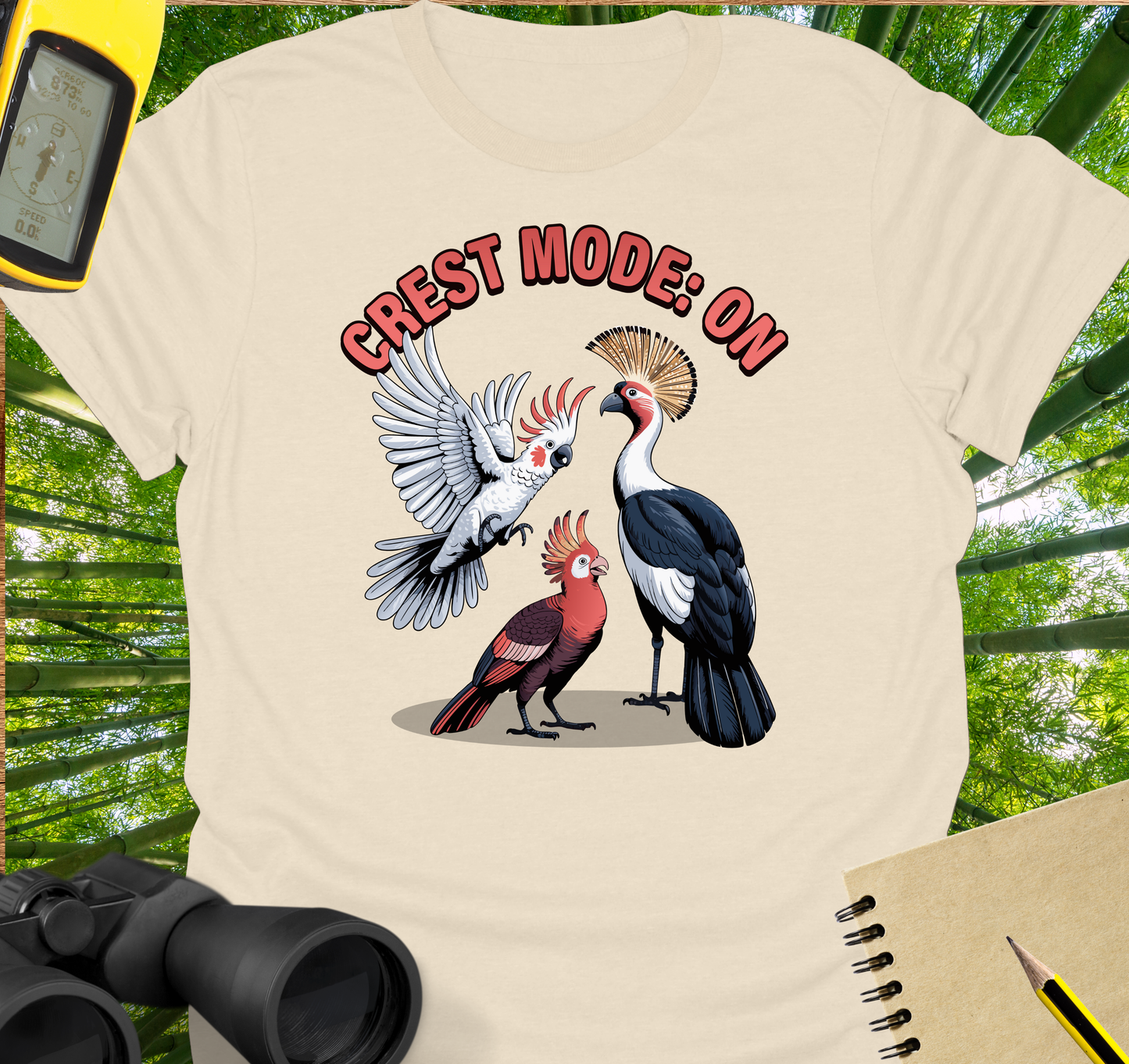 Crest mode On T-shirt