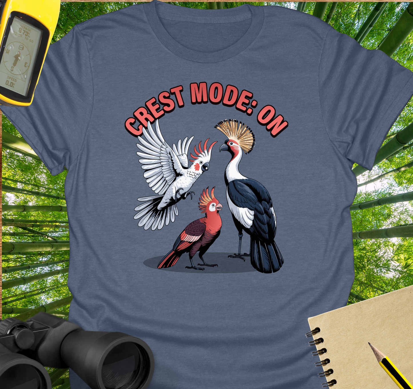 Crest mode On T-shirt