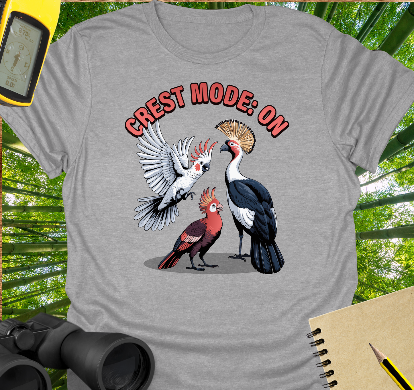 Crest mode On T-shirt