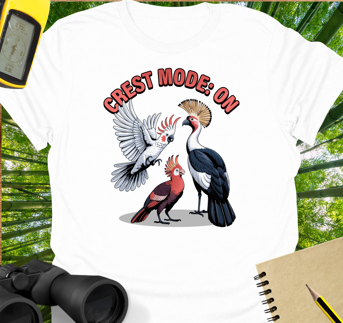 Crest mode On T-shirt