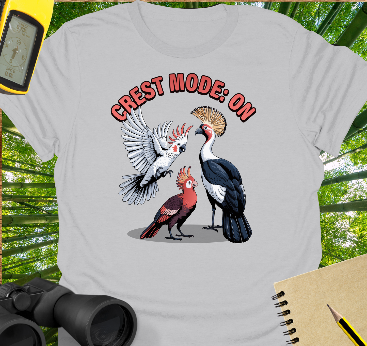 Crest mode On T-shirt