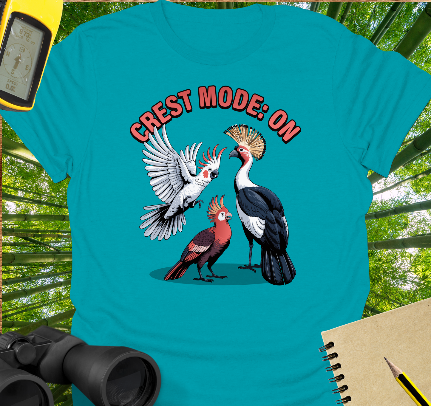 Crest mode On T-shirt