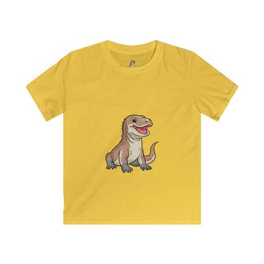 Cute Komodo Dragon Kids T-shirts