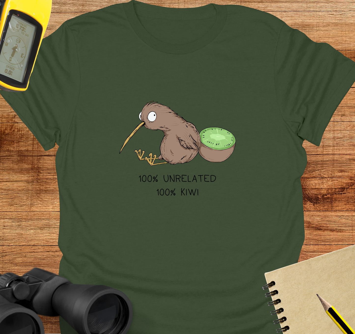 100% Unrelated 100% Kiwi T-shirt