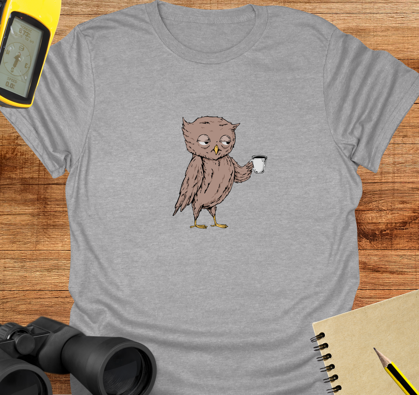Coffee owl T-shirt