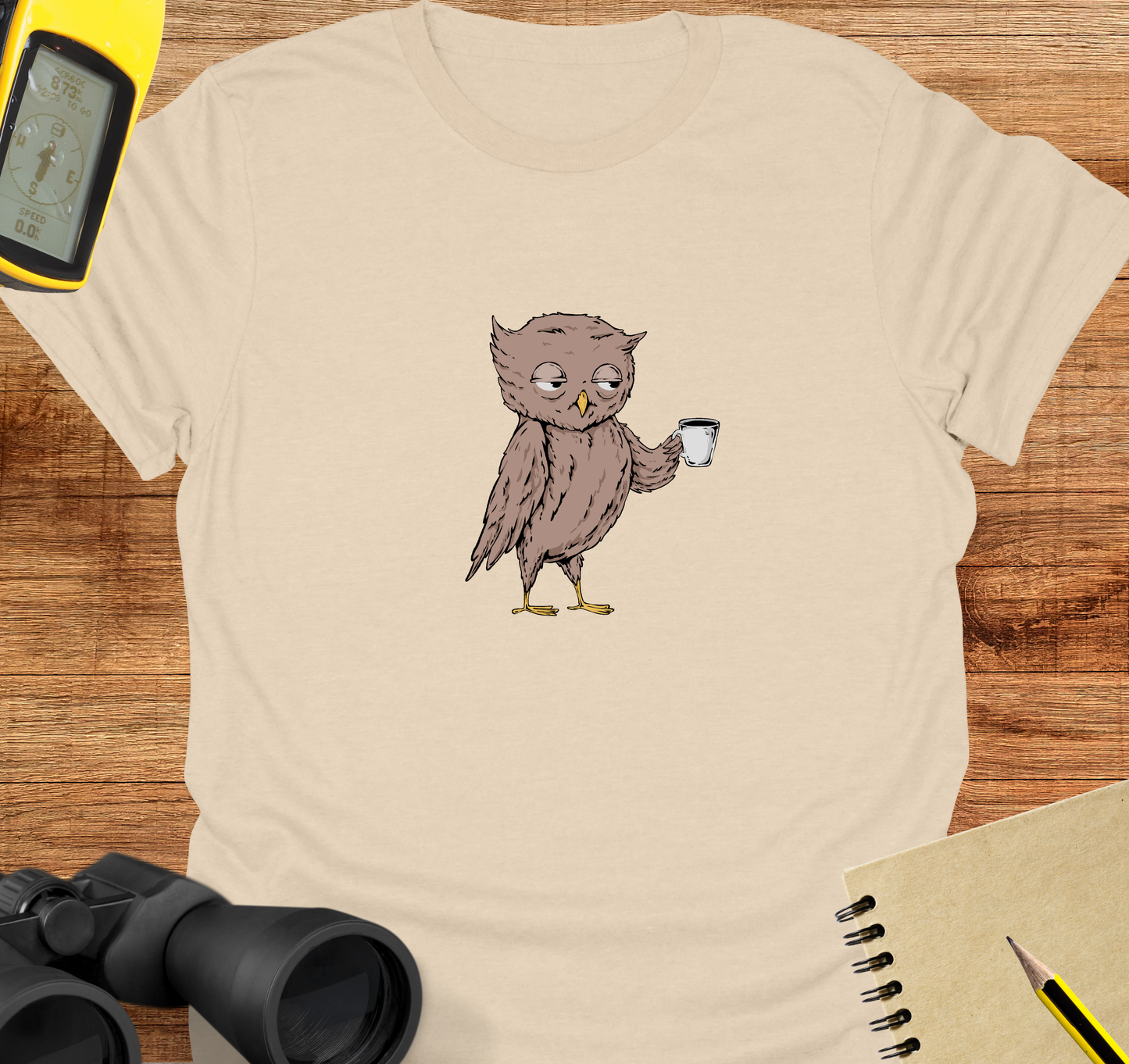Coffee owl T-shirt