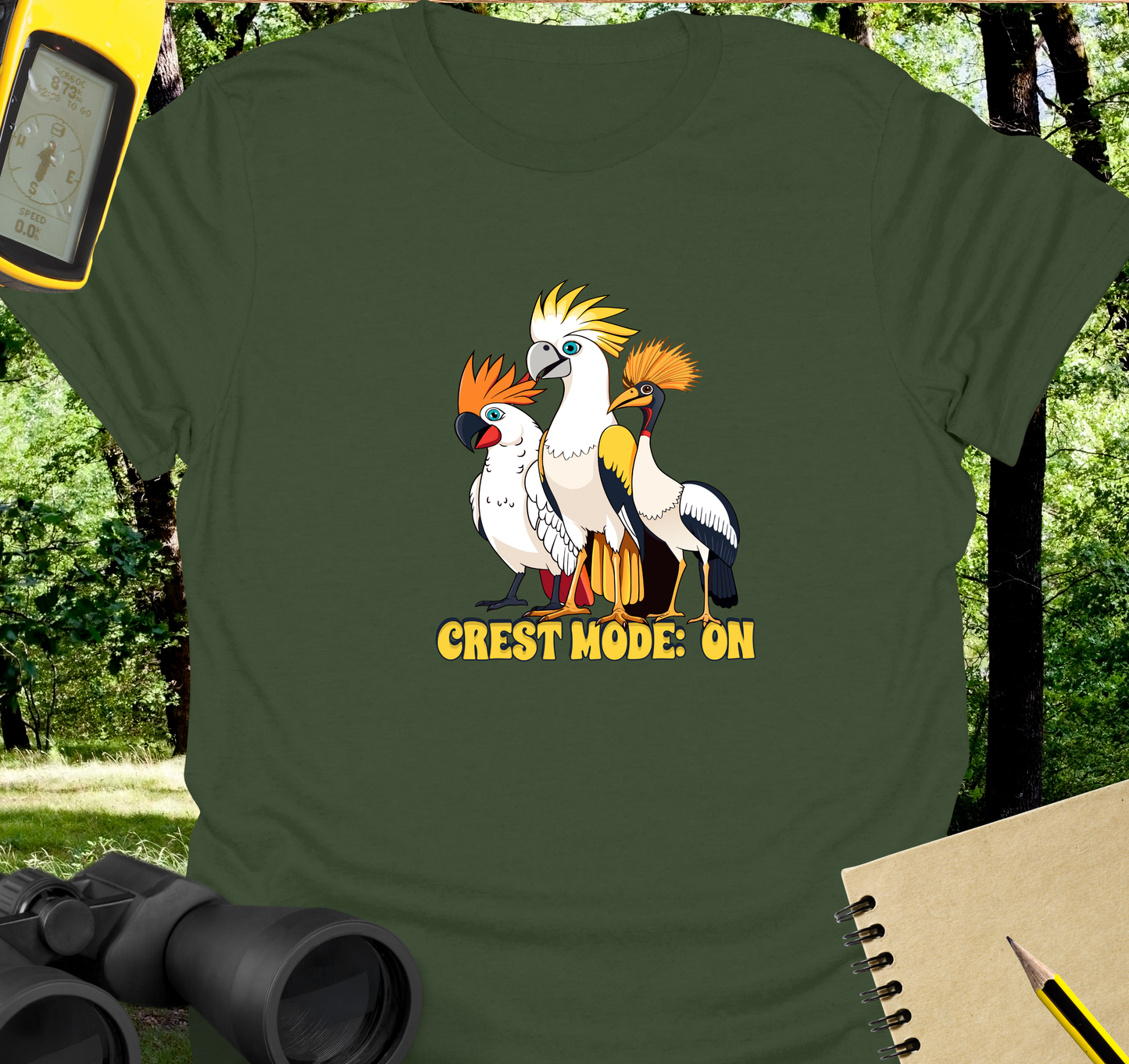 Crest On T-shirt