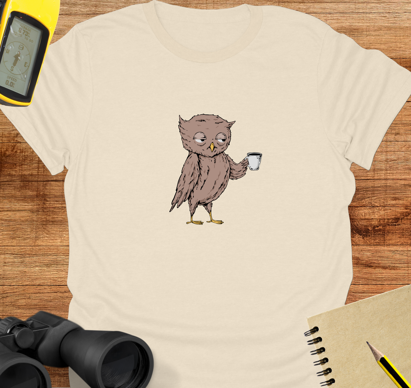 Coffee owl T-shirt